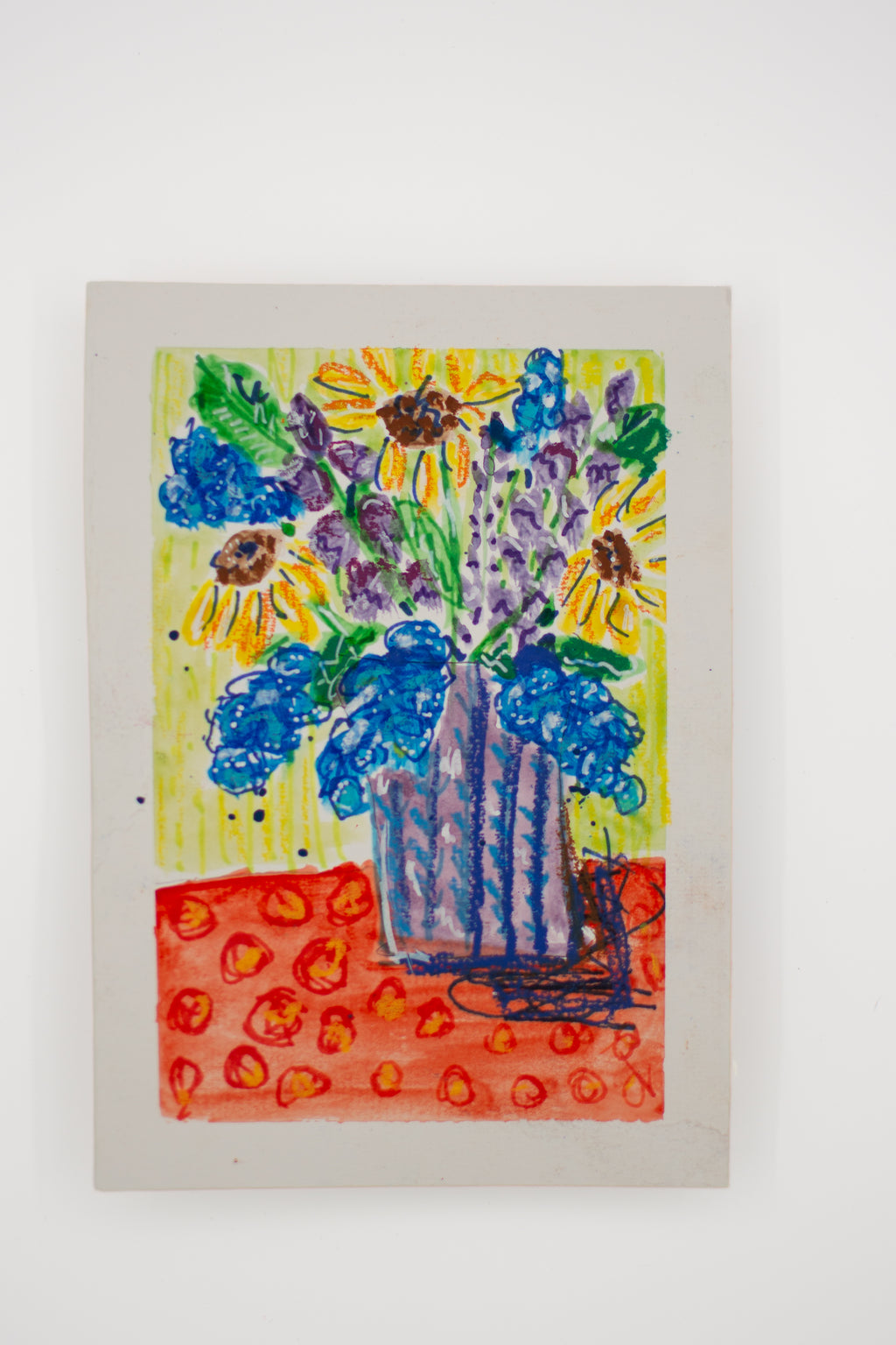 Flowers for Friends #3: A Bonnie Lass | Original Mixed-Media Floral Painting