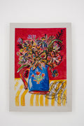 Flowers for Friends #20: Fetch Me a Vase | Original Mixed-Media Floral Painting