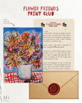 Flower Friends Print Club | Floral Art Mail Club