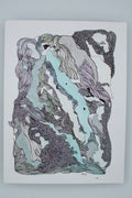 Ocean Wash & Lines: It's Time to Go Deeper | Original Watercolour & Ink Painting